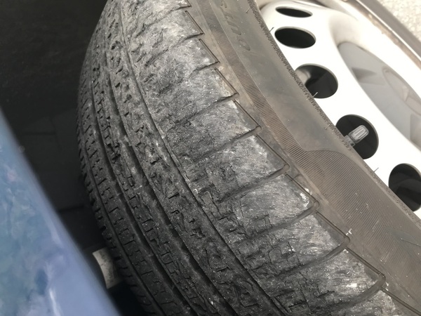 Third Tire - Pirelli Tire Worn 002